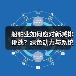 船舶业如何应对新减排挑战？绿色动力与系统降碳方案全解析（图1）