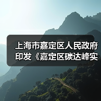 上海市嘉定区人民政府印发《嘉定区碳达峰实施方案》(图3) 上海市嘉定区人民政府印发《嘉定区碳达峰实施方案》(图3)