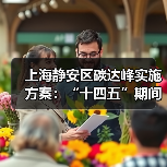 上海静安区碳达峰实施方案：“十四五”期间 培育引进1-2家绿色低碳行业龙头或核心企业（图1）