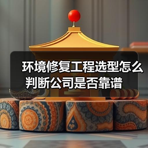 环境修复工程选型怎么判断公司是否靠谱
