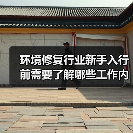 环境修复行业新手入行前需要了解哪些工作内容