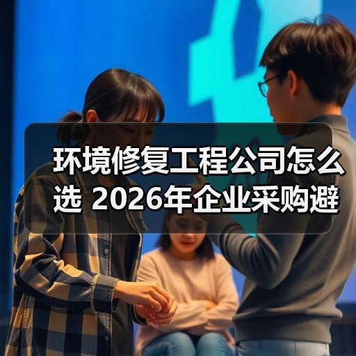 环境修复工程公司怎么选 2026年企业采购避坑指南